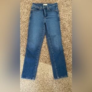 Madewell Stovepipe Sz 27 - like new